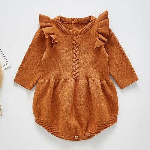 Solid Knitted jumpsuits for babies - Try Modest Limited