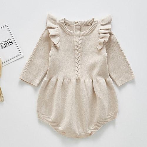 Solid Knitted jumpsuits for babies - Try Modest Limited