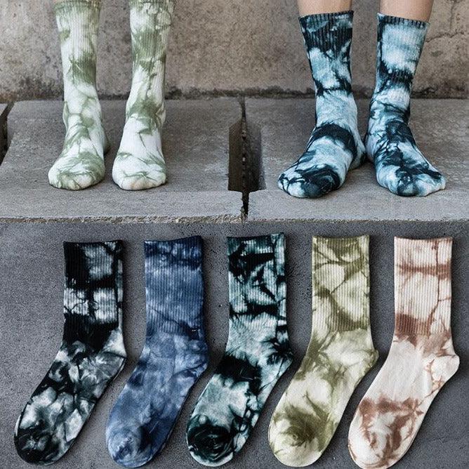 Tie-dye American street-style socks - Try Modest Limited 