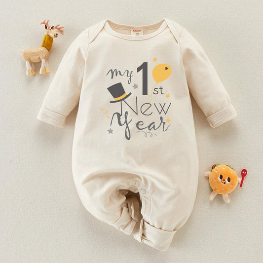 Unisex Baby Long Sleeve Cotton Romper - Try Modest Limited 