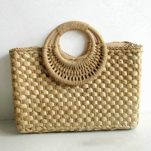 Versatile Retro Square Straw Bags - Try Modest Limited