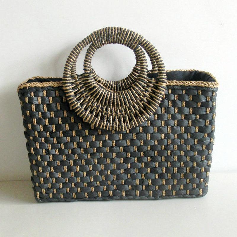 Versatile Retro Square Straw Bags - Try Modest Limited