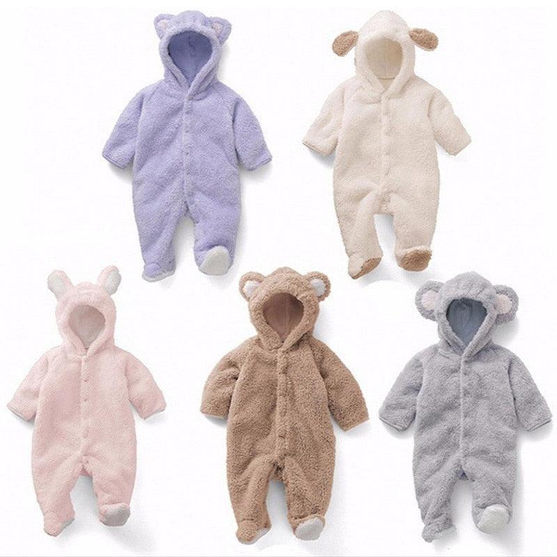 Warm fleece Baby Rompers/Jumpsuits - Try Modest Limited 