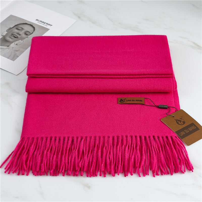 Winter Cashmere Scarf /Pashmina Shawls - Try Modest Limited