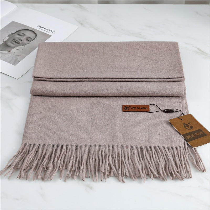 Winter Cashmere Scarf /Pashmina Shawls - Try Modest Limited