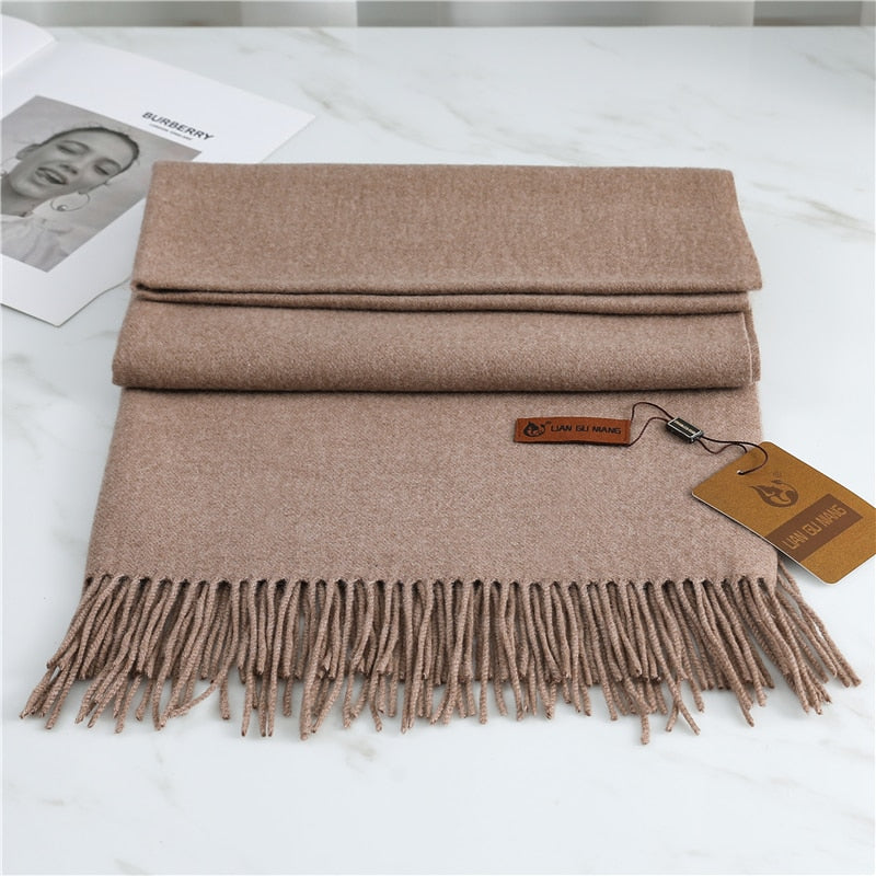 Winter Cashmere Scarf /Pashmina Shawls - Try Modest Limited