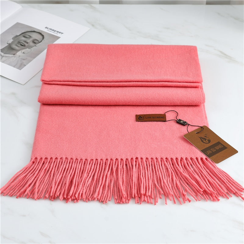 Winter Cashmere Scarf /Pashmina Shawls - Try Modest Limited