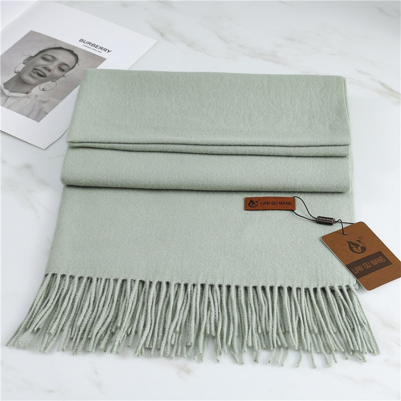 Winter Cashmere Scarf /Pashmina Shawls - Try Modest Limited