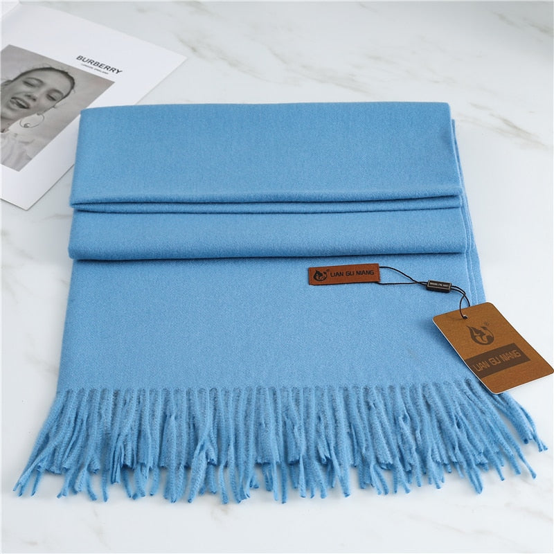 Winter Cashmere Scarf /Pashmina Shawls - Try Modest Limited