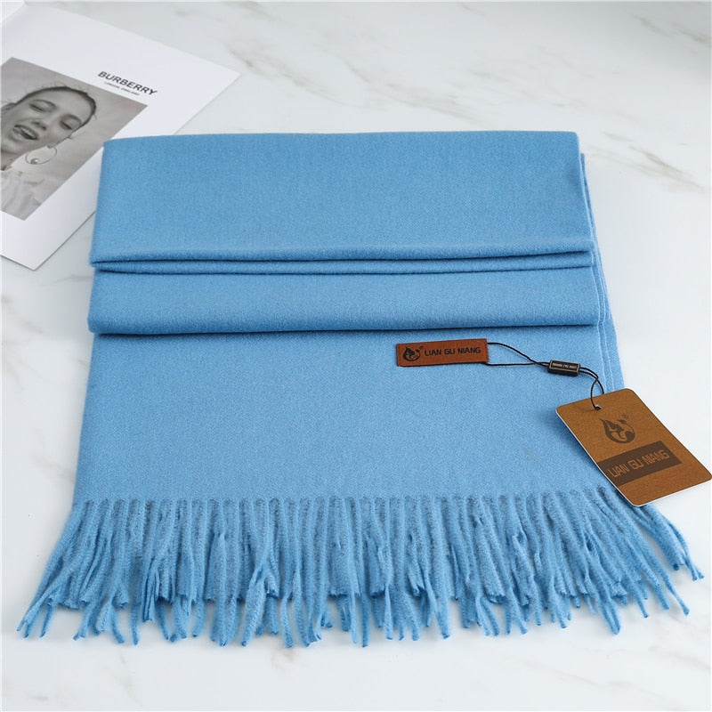 Winter Cashmere Scarf /Pashmina Shawls - Try Modest Limited 