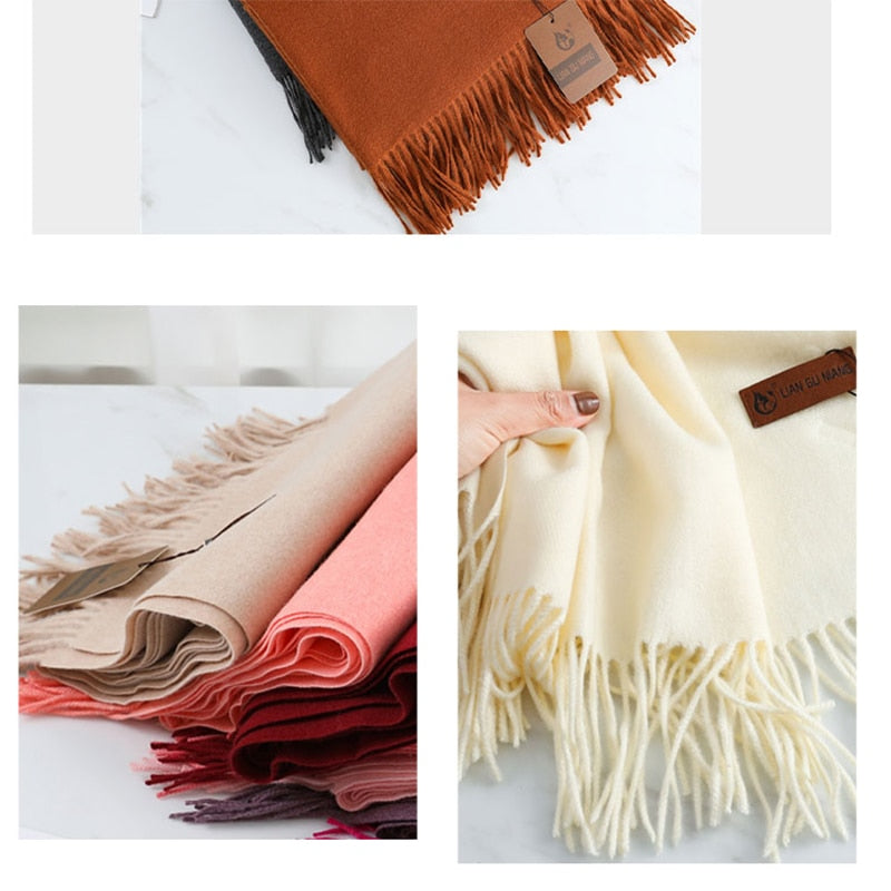 Winter Cashmere Scarf /Pashmina Shawls - Try Modest Limited