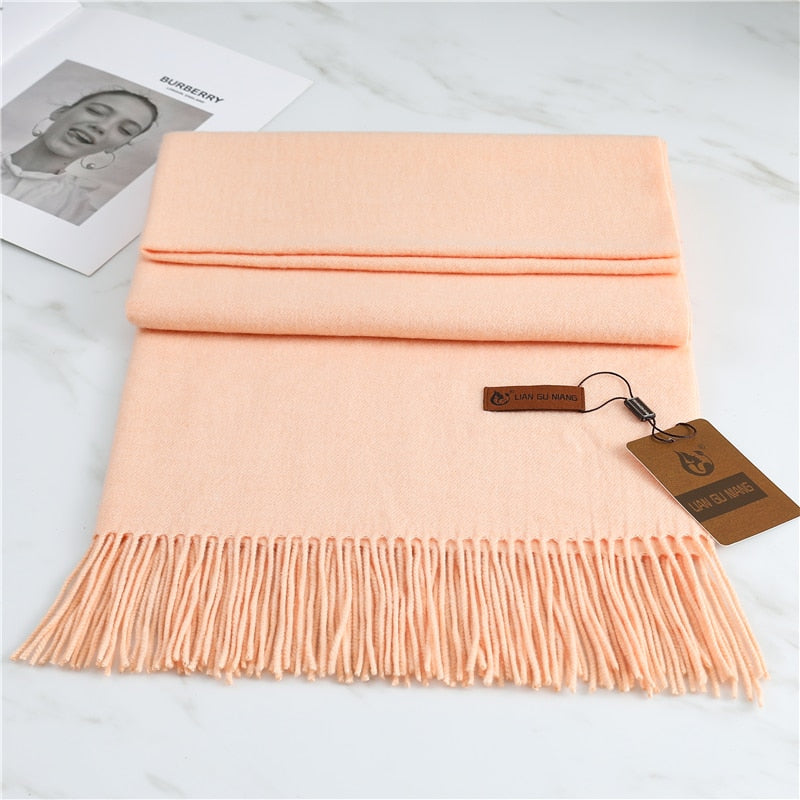 Winter Cashmere Scarf /Pashmina Shawls - Try Modest Limited 