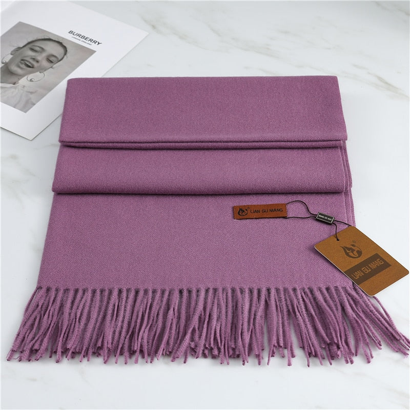 Winter Cashmere Scarf /Pashmina Shawls - Try Modest Limited 