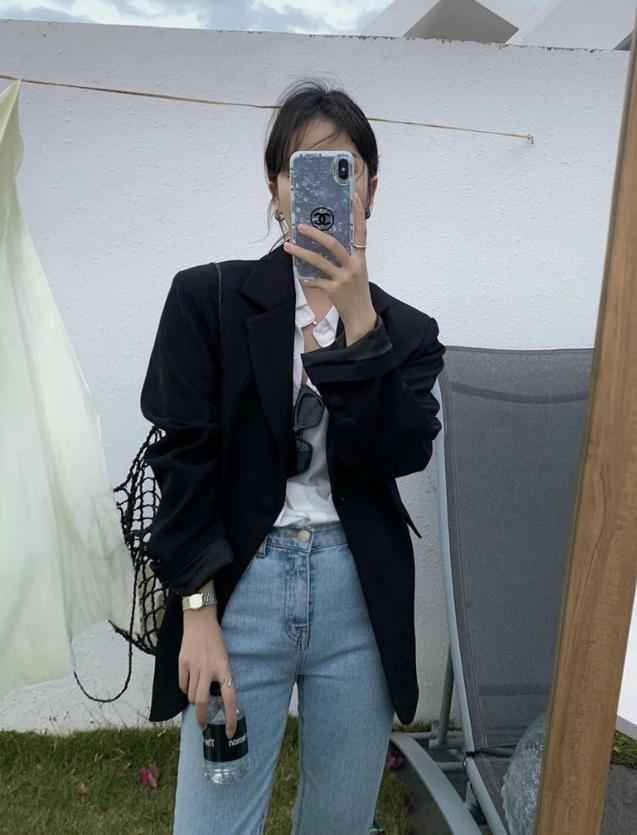 Women Everyday Casual Loose suit jacket - Try Modest Limited