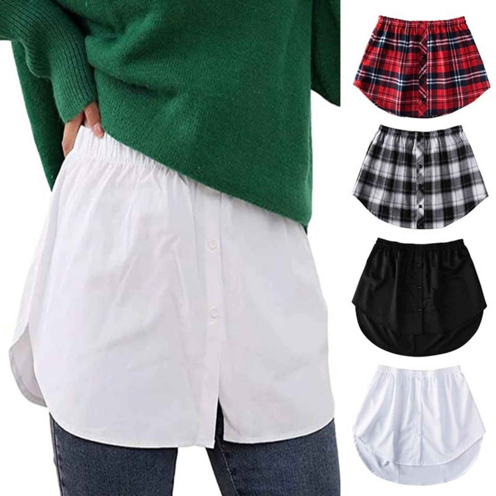 Women's Comfortable Shirt Extender- Fake mini skirt - Try Modest Limited