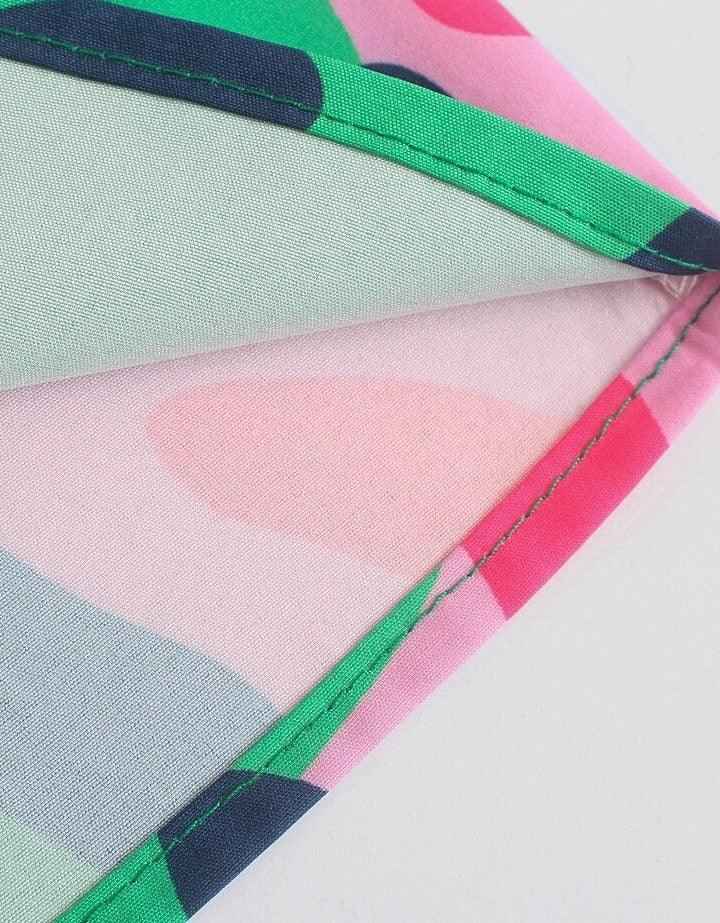 Women's Dress A line-Belt style with lantern sleeves - Try Modest Limited