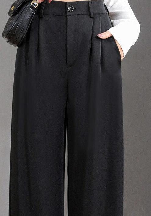 High Waist -Wide Leg Pants Try Modest