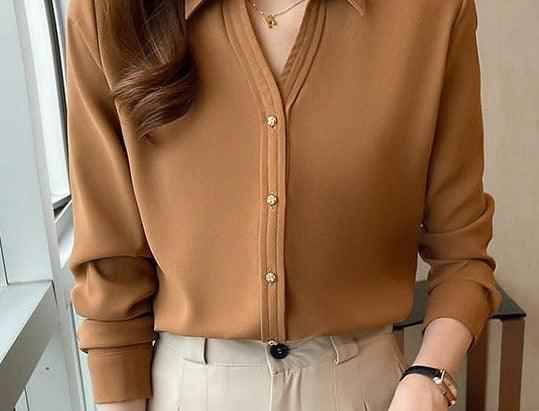 Worthy - long sleeves and V-Neck shirt & Tops - Try Modest Limited