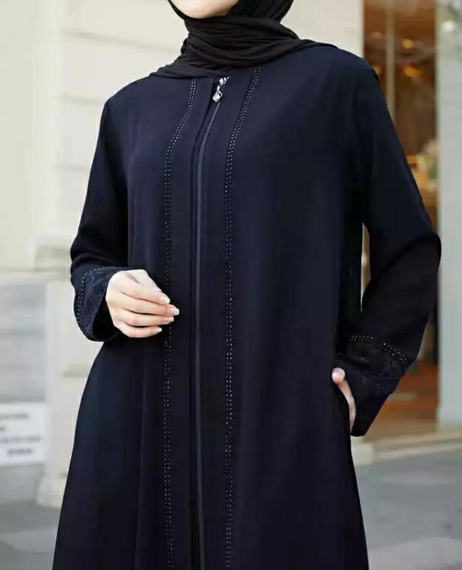 Abayas for Women Turkish Lace Lace Abaya - Try Modest Limited 