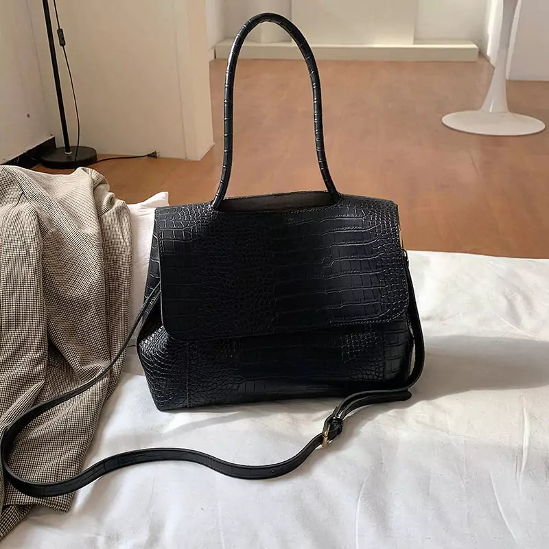 Alligator- Casual shoulder handbag Try Modest Limited 