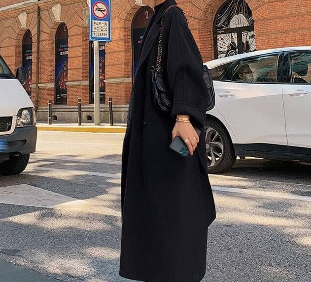 Long wool coat Try Modest Limited 
