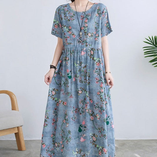 Loose summer/maternity dress try modest