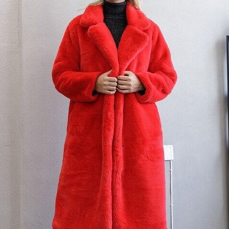 Faux Fur Coat- WInter coats for women Try Modest Limited