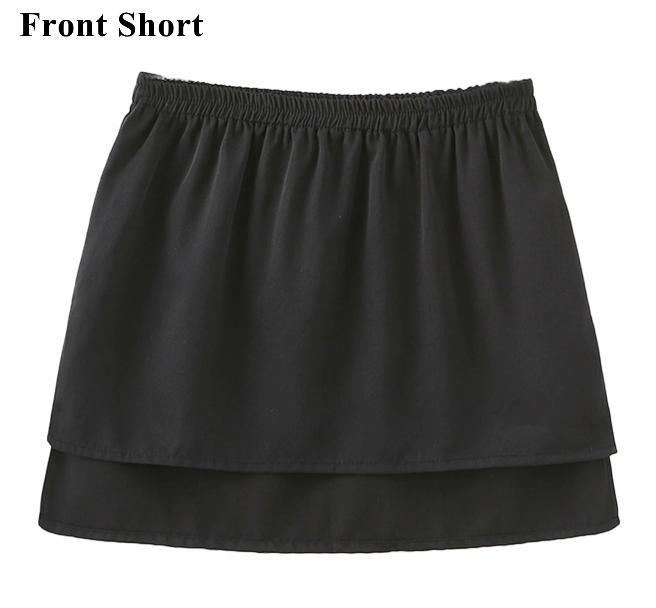 High waist layering skirt- Shirt extender Try Modest