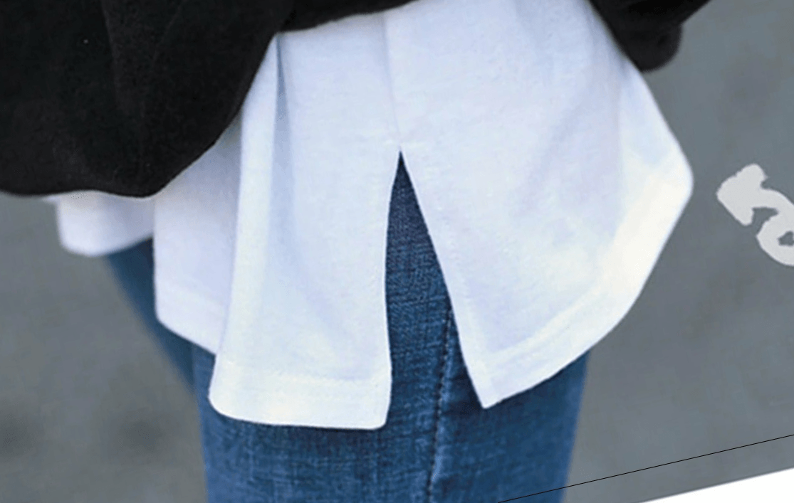 High waist layering skirt- Shirt extender Try Modest