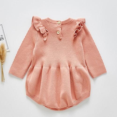 Solid Knitted jumpsuits for babies - Try Modest Limited 