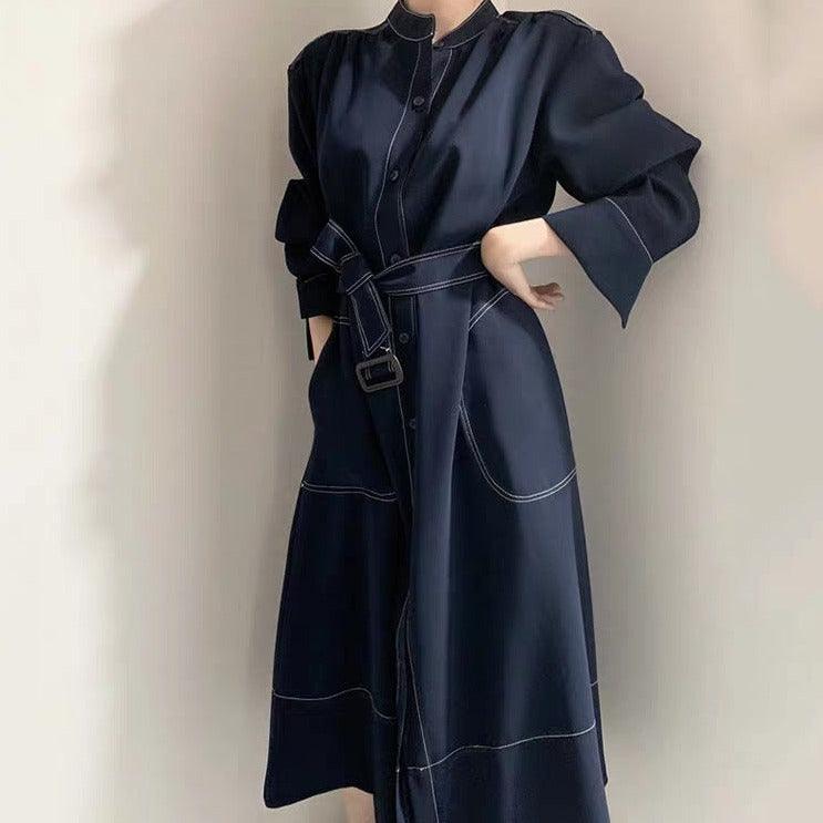 Trench coat style dress - Try Modest Limited 