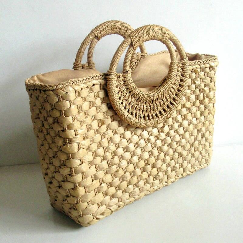 Versatile Retro Square Straw Bags - Try Modest Limited 