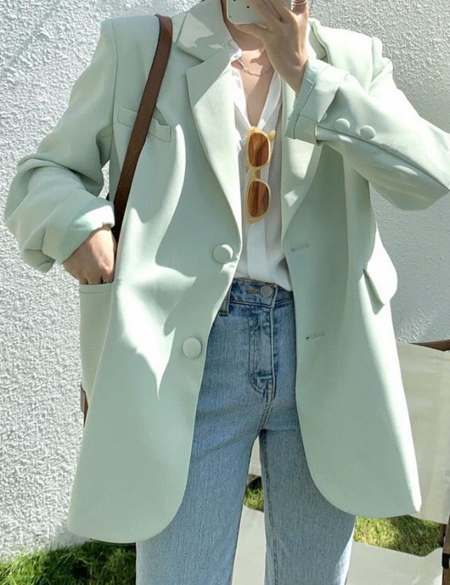 Casual Loose suit jacket Try Modest
